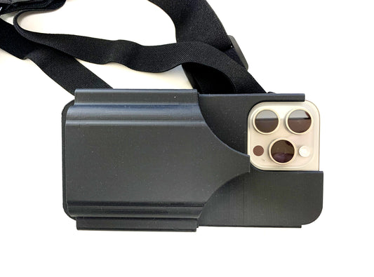 iPhone 15 chest mount and SSD case.