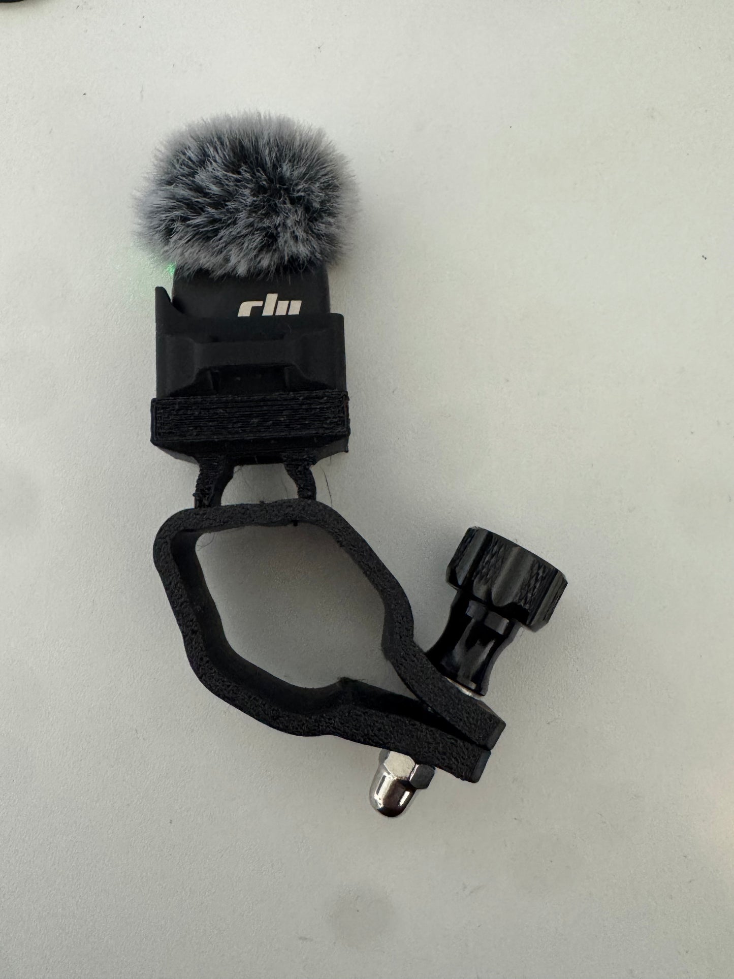 Motorcycle Mount for DJI Mic Mini – Stable, Discreet & Built for Engine Sound Recording