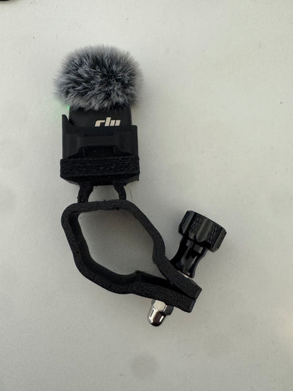 Motorcycle Mount for DJI Mic Mini – Stable, Discreet & Built for Engine Sound Recording