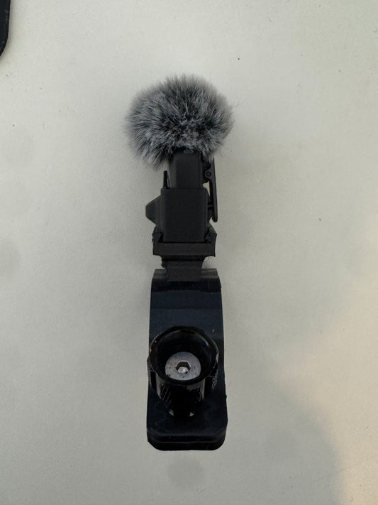 Motorcycle Mount for DJI Mic Mini – Stable, Discreet & Built for Engine Sound Recording